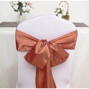 Terracotta chair sash